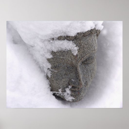 Der Buddha im Winter Poster (Vorne)