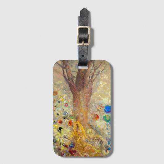 Der Buddha | Odilon Redon | Gepäckanhänger (Vorderseite Vertikal)