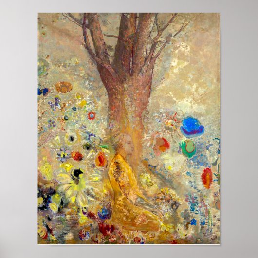 Der Buddha | Odilon Redon | Poster (Vorne)