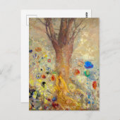 Der Buddha | Odilon Redon | Postkarte (Vorne/Hinten)