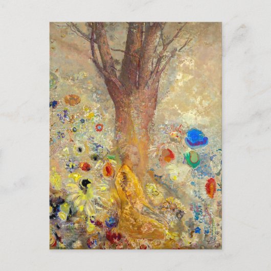 Der Buddha | Odilon Redon | Postkarte (Vorderseite)