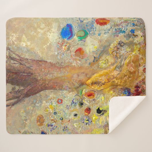 Der Buddha | Odilon Redon | Sherpadecke (Vorderseite (Horizontal))