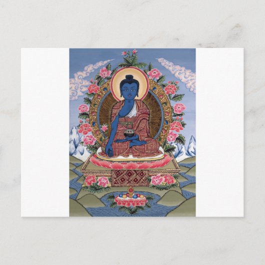 Der Buddha Postkarte (Vorderseite)