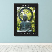 Der Buddha-Preis Leinwanddruck (Insitu (Holzboden))