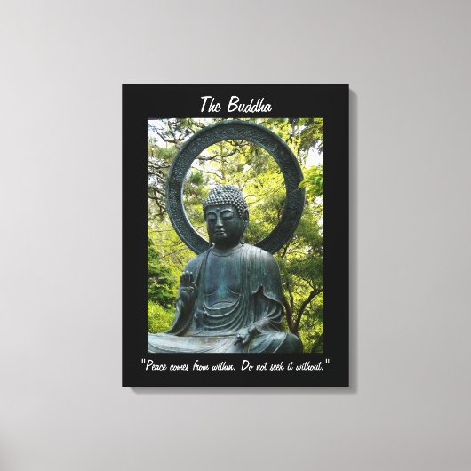 Der Buddha-Preis Leinwanddruck (Vorderseite)