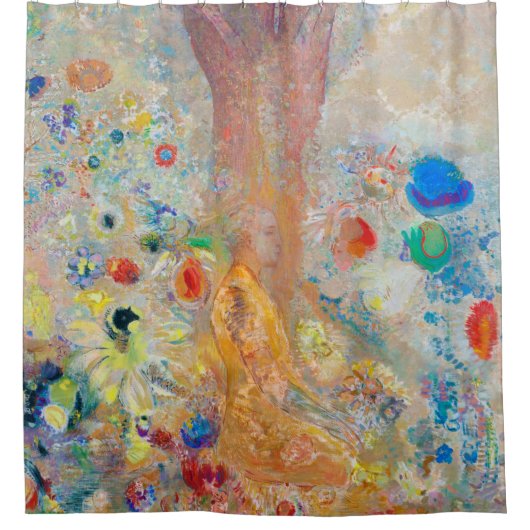 Der Buddha, Redon Duschvorhang (Vorderseite)