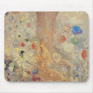 Der Buddha von Odilon Redon Mousepad