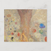 Der Buddha von Odilon Redon Postkarte (Vorderseite)