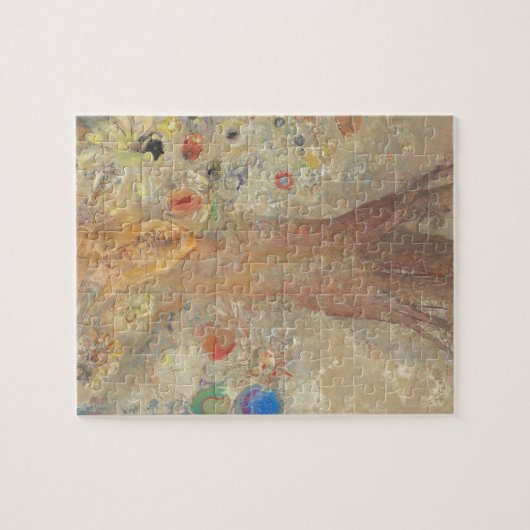 Der Buddha von Odilon Redon Puzzle (Horizontal)