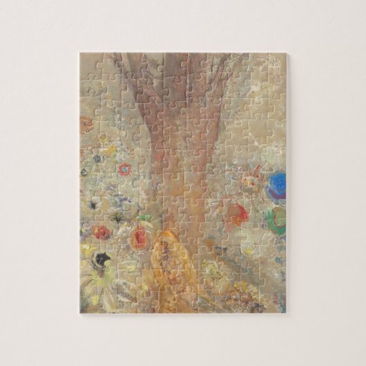 Der Buddha von Odilon Redon Puzzle (Vertikal)