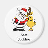Der Buddy des Weihnachtsmanns Magnet (Vorne)