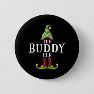 Der Buddy Elf Funny Matching Pajama Xmas Button
