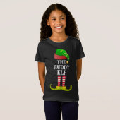 Der Buddy Elf Weihnachten Funny Pajamas Weihnachte T-Shirt (Vorne ganz)