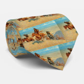 Der Büffel Runners (1909) Frederic Remingtons Krawatte (Gerollt)