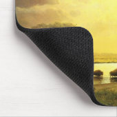 Der Büffelpfad, Albert Bierstadt Mousepad (Ecke)