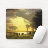 Der Büffelpfad, Albert Bierstadt Mousepad (Mit Mouse)