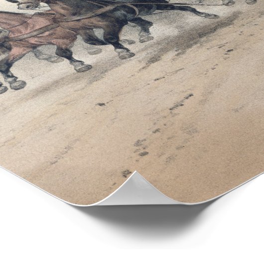 Der Bühne-Coach Poster (Ecke)