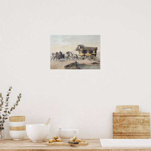 Der Bühne-Coach Poster (Küche)