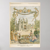 Der Bulgarische Pavillon im Universellen Poster (Vorne)