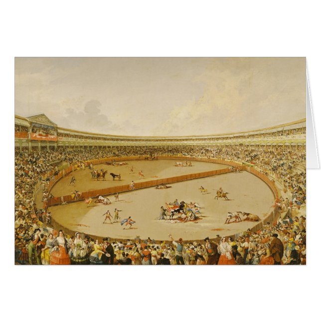 Der Bullfight (Vorderseite (Horizontal))