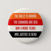 Der Bully ist Orange Button (Vorderseite)