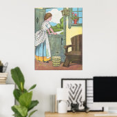DER BUNCH DER BLAUEN RIBONS POSTER (Heimbüro)