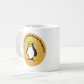 Der Bund außergewöhnlicher Pinguine Kaffeetasse (Vorderseite Links)