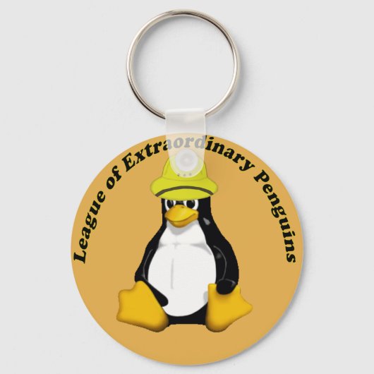 Der Bund außergewöhnlicher Pinguine Schlüsselanhänger (Vorderseite)