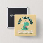 Der Bunny Saurus Button (Vorne & Hinten)