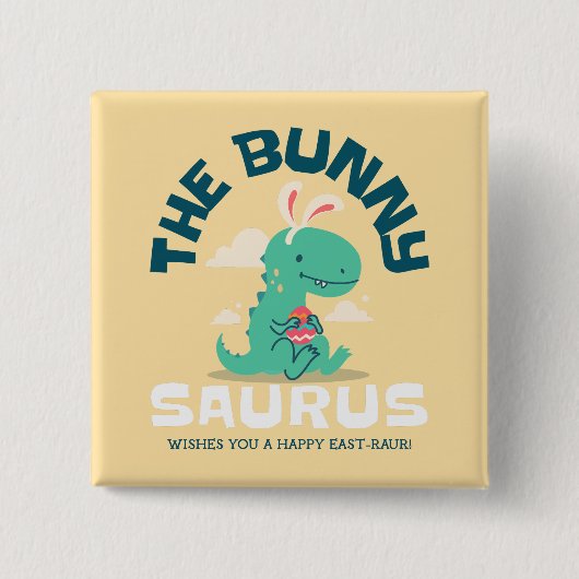 Der Bunny Saurus Button (Vorderseite)