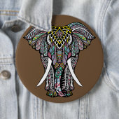 Der bunte Elefant Button (Beispiel)
