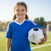 Der bunte glückliche Weltkindertag Fußball