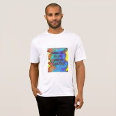 Der bunte T - Shirt der Männer (Vorne ganz)
