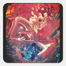 Der bunte Vogel und der See