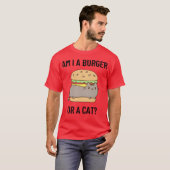 Der Burger Cat Junge T-Shirt (Vorne ganz)