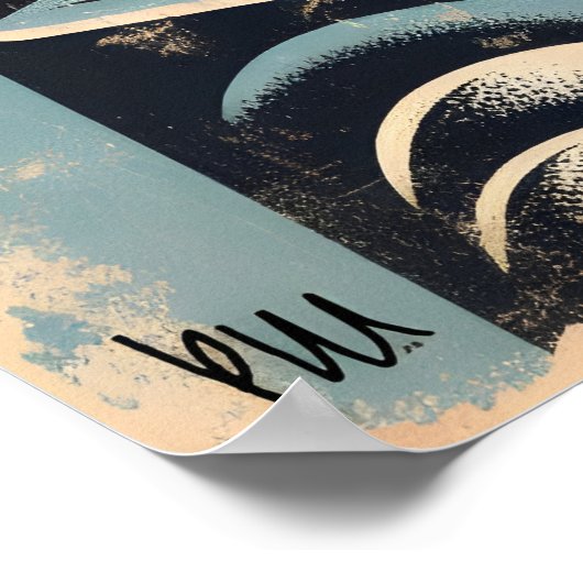 Der Burgerbot Poster (Ecke)