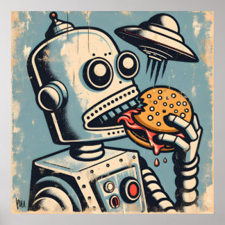Der Burgerbot Poster