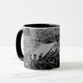 Der Bürgerkrieg-Kaffeebecher Tasse (Vorderseite Links)