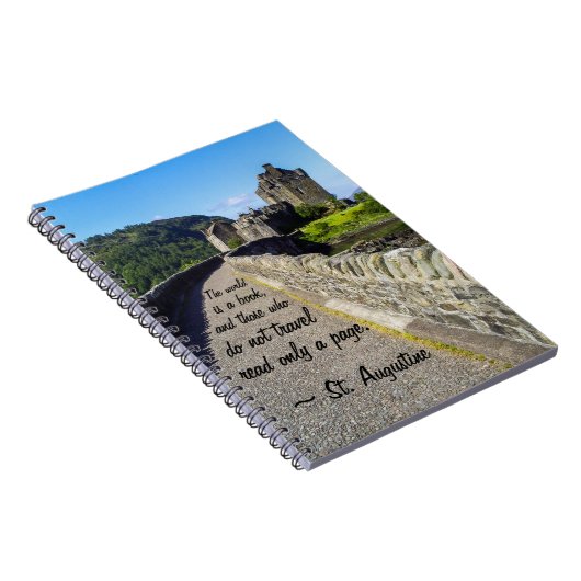 Der Burgweg Notizblock (Rechte Seite)