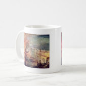 Der Burning der Häuser des Parlaments durch Turner Kaffeetasse (Vorderseite Links)