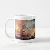 Der Burning der Häuser des Parlaments durch Turner Kaffeetasse (Links)