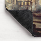 Der Burning der Häuser des Parlaments Mousepad (Ecke)