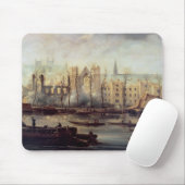 Der Burning der Häuser des Parlaments Mousepad (Mit Mouse)