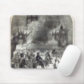 Der Burning von altem St Paul, 1666 Mousepad (Mit Mouse)