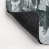 Der Burning von Jamestown Mousepad (Ecke)