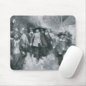 Der Burning von Jamestown Mousepad (Mit Mouse)