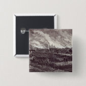 Der Burning von Stry, nahe Lemberg Button (Vorne & Hinten)