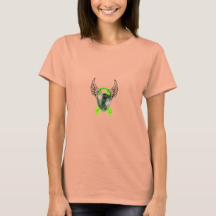 Der Burnout-StützT - Shirt der Frauen angepasster