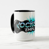Der Büro Rockstar | Ultimative Anerkennung Tasse (Vorderseite Links)