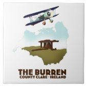 Der Burren-Landkreis Clare Irland Fliese (Vorderseite)